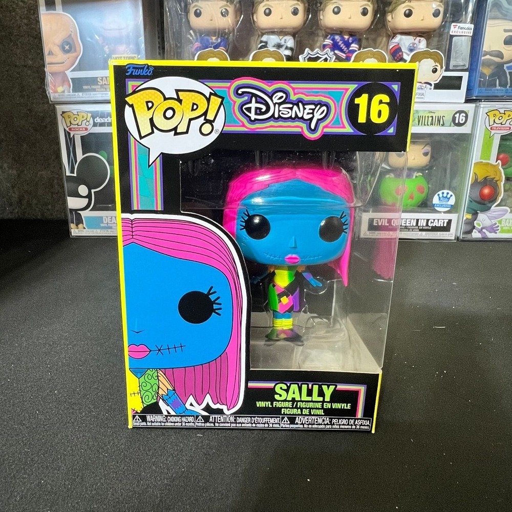 Funko Pop Disney Nightmare Before Christmas Sally Blacklight Vinyl Figure 16